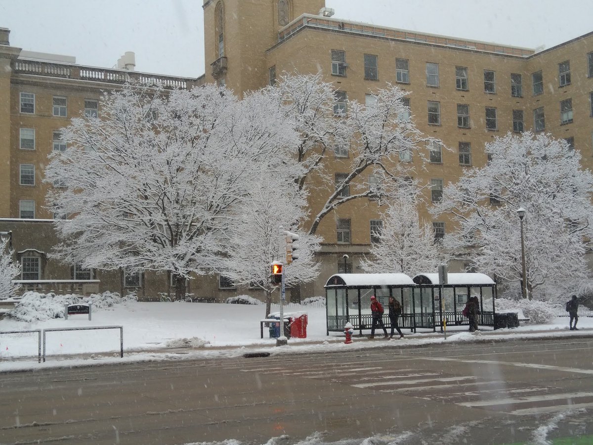 bruhathis's tweet photo. Beautiful scene at campus; just not sure about the timing! @UWMadison #springseason https://t.co/vxTryNfNTo