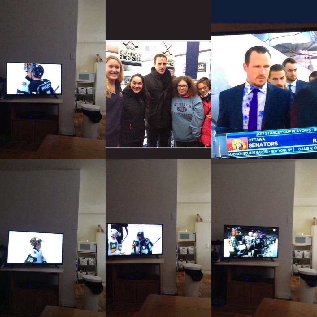 JennaCathcart2's tweet photo. I watch @DionPhaneuf__3  on tv today I tape game from yesterday see my 4th cousin removed on tv but he out of play offs now sadly but he will alway be my cousin and I hope see summer in PEI in late July early aug and see him play on tv next season I being fan him since flames https://t.co/vlIcm3lNNp