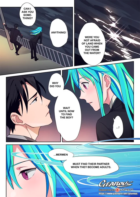 THE ORIGINAL MANGA 
[MY LITTLE MERMAN] - 11 
Get early access to the newest episode from my patreon page : 
https://t.co/YsseyTTgQf
Check out all the series from my twitter moments :
https://t.co/v65WHklUSy
Thank you!??? 