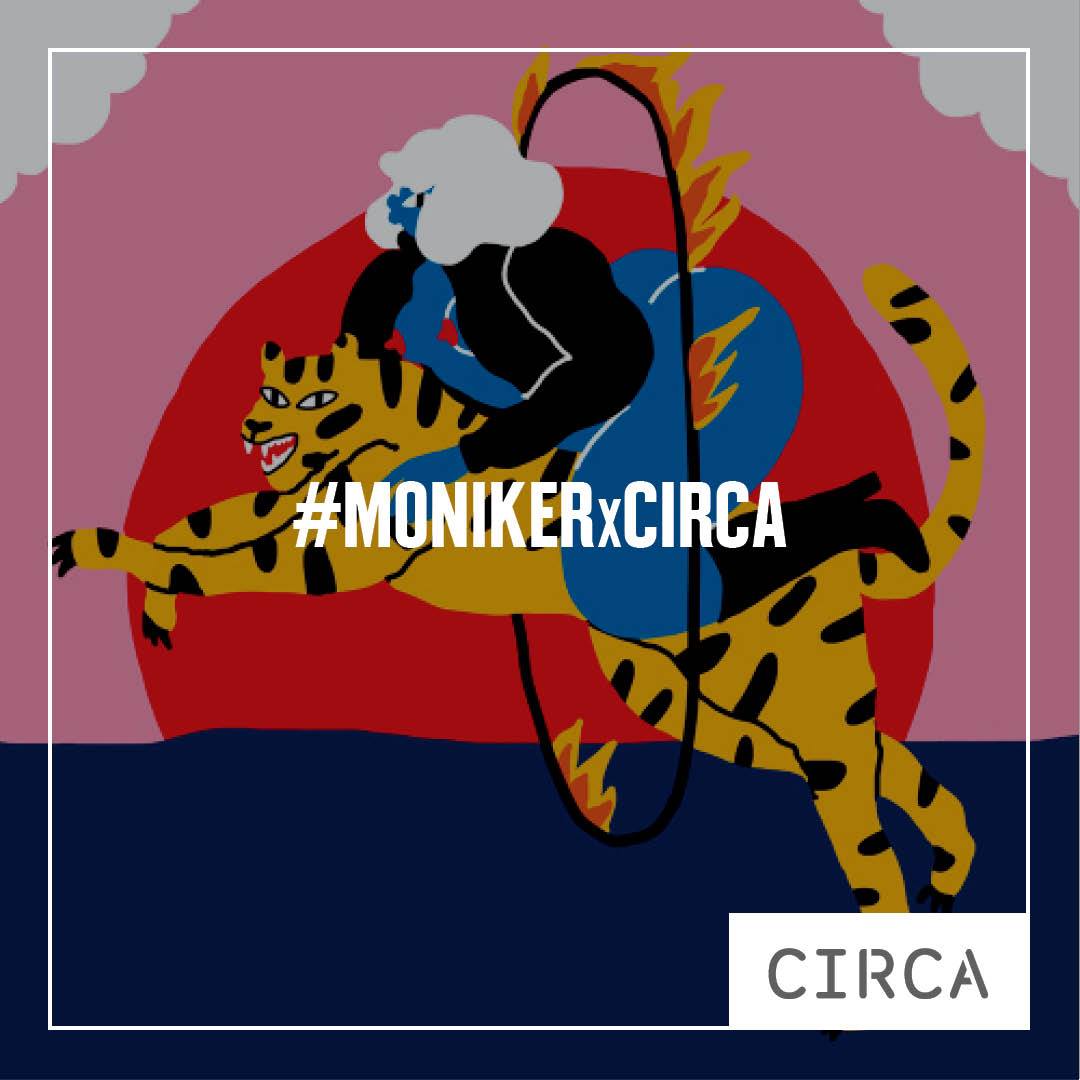 Circa is partnering with Moniker Art Fair at Greenpoint Terminal during Frieze art week, May 3-6. Get your tickets here -> bit.ly/2H6yFXh.  #MONIKERxCIRCA