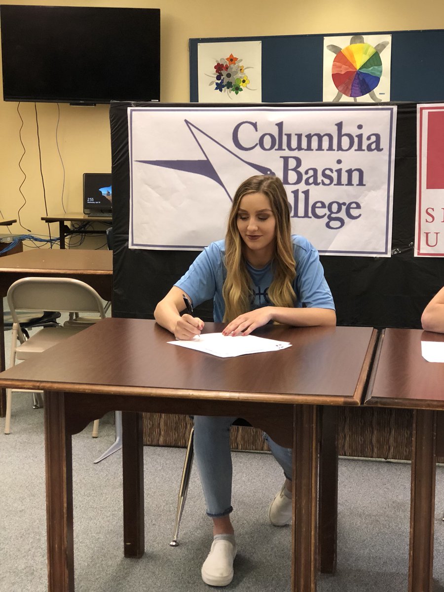 Breaking news. CBC Hawks sign <a href="/myersabbie31/">Abbie</a> from Zillah! We are so excited and thrilled to see her in a Hawk uniform next year. <a href="/CBCAthletics/">CBC Athletics</a> #Hawks, #all_in, #die_empty