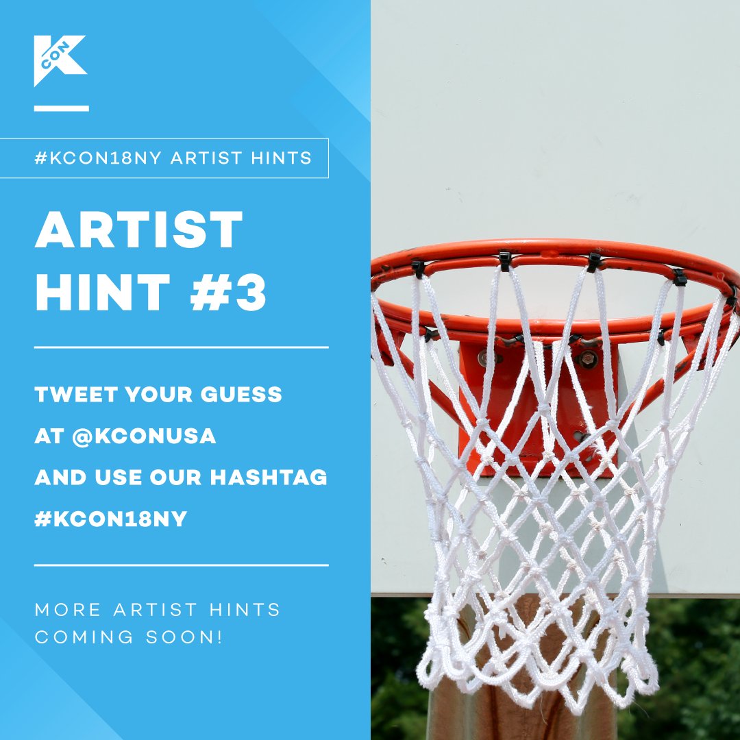 KCON USA on Twitter: "Last #KCON18NY artist announcement hint for the