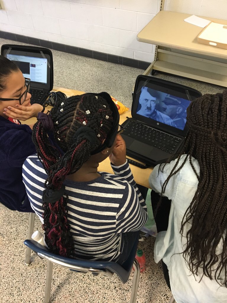 orourke_kela7's tweet photo. They pretended to be CIA agents solving clues, and we pretended not to notice just how much they enjoyed this activity 🤓💯🔎🔓 #Breakout #HolocaustStudies #FirstToWin #LiteracyLooksLike🙌🏼 https://t.co/nTYSSdLwxI