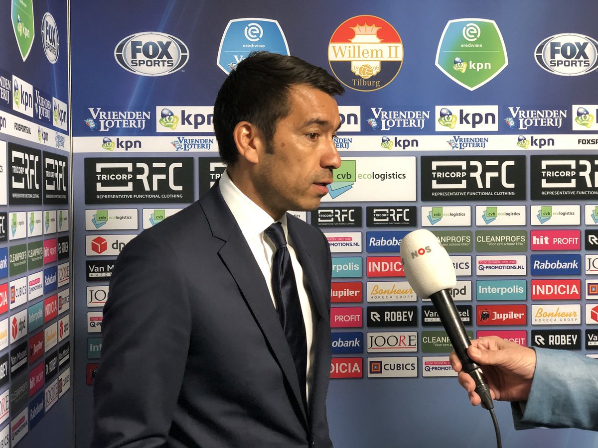 Feyenoord's tweet photo. Van Bronckhorst is tevreden: ‘Niet in de problemen geweest en verdiend gewonnen.’

#wilfey https://t.co/RgWCt3QHFC