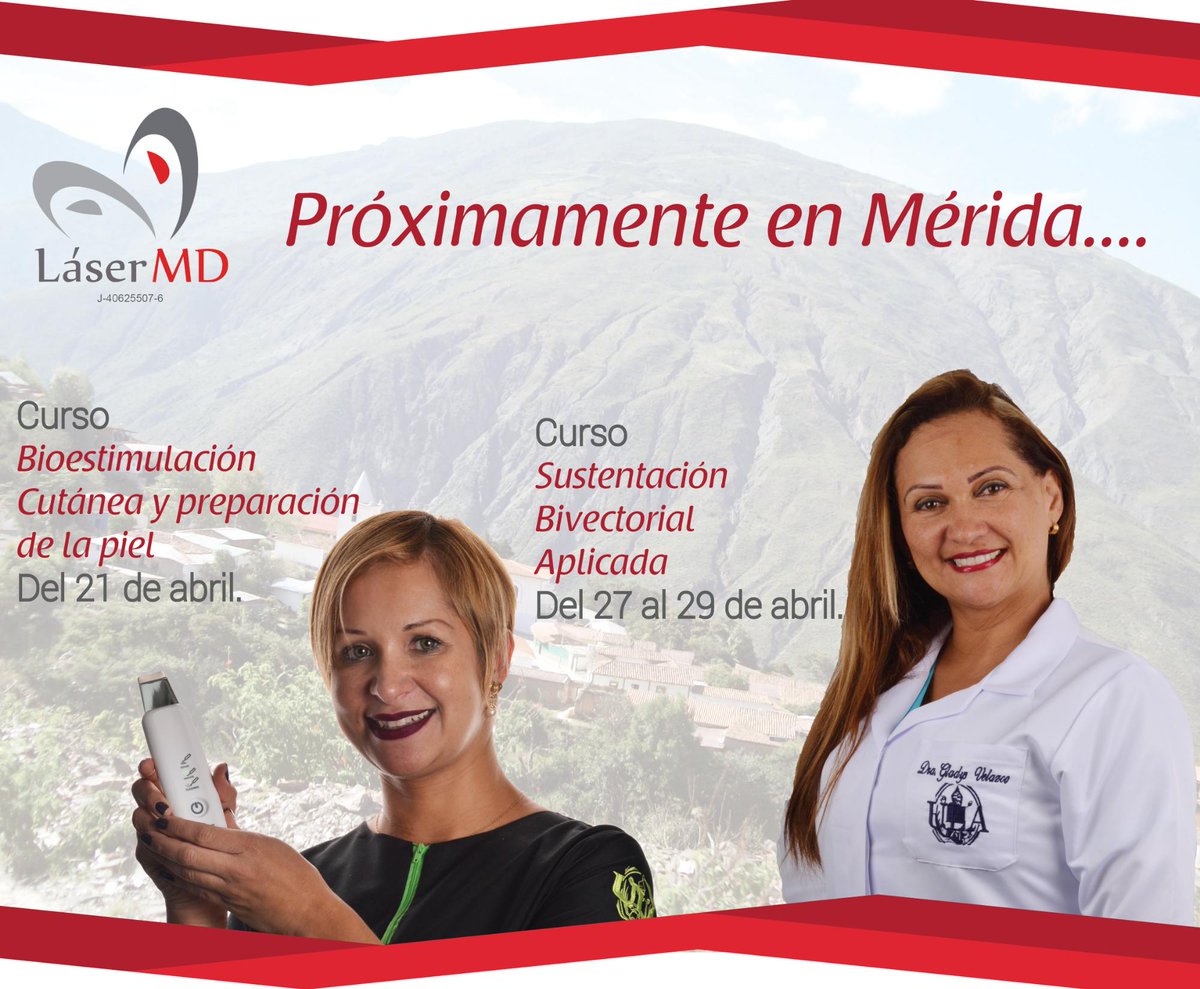 lasermdvzla's tweet photo. Dos grandes se unen para ofrecernos lo más novedoso en Medicina Estética y Regenerativa. Inscríbete ya!
_
#LaserMD
#EquiposMedicos
#Estetica #Ginecologia #capacitacion
#adiestramiento #talleres #venezuela https://t.co/OqyFDRE8qC
