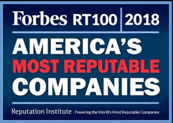 KelloggCompany's tweet photo. Honored to be recognized as No. 5 on @Reputation_Inst’s & @Forbes ’ list of Top 100 U.S. companies with the best reputation! #USRepTrak https://t.co/QKWiljKCQt https://t.co/U4HgOAY8RL