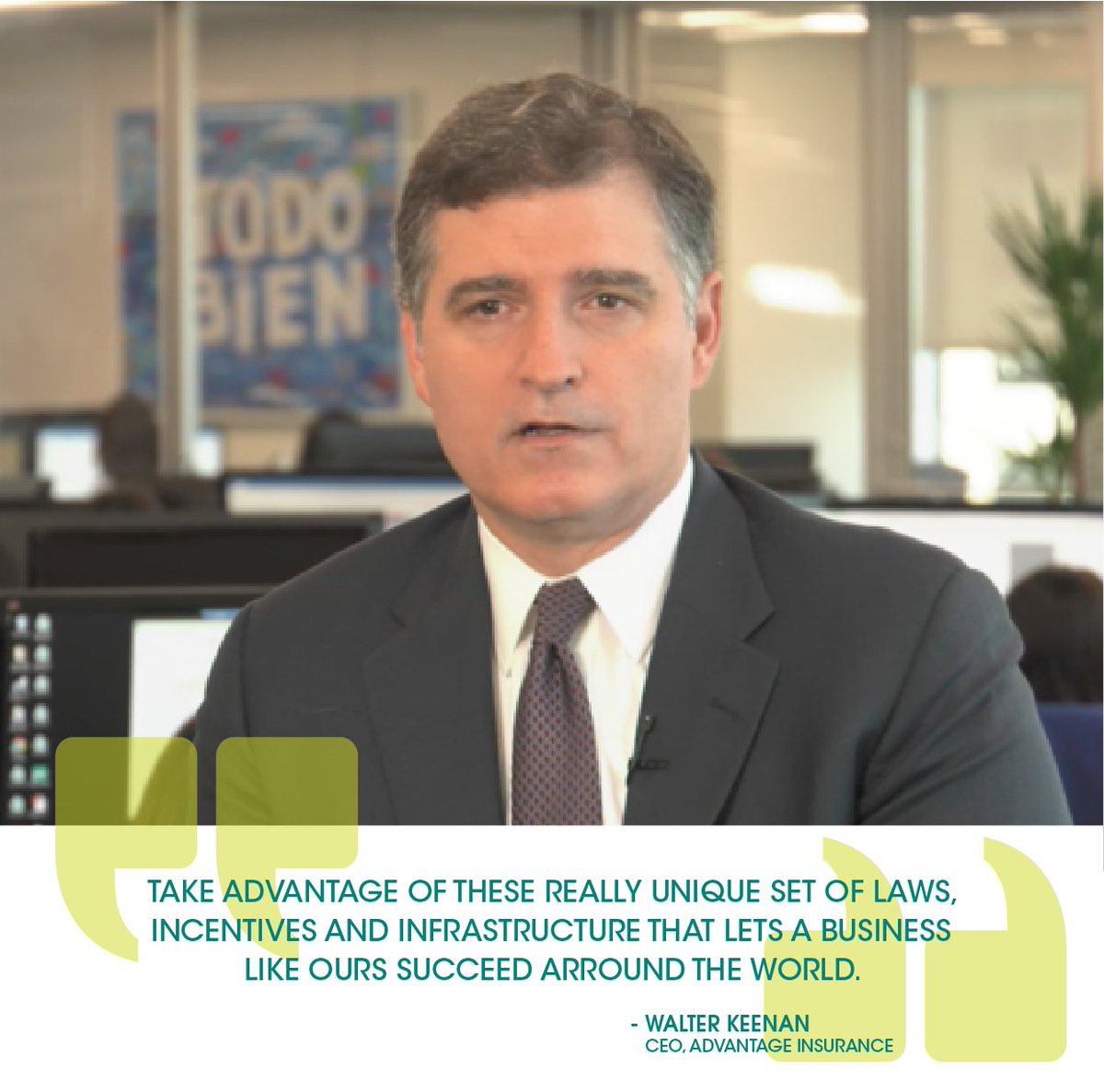 InvestPR's tweet photo. What do entrepreneurs seek when searching for a new home for their business? See what Walter Keenan has to say: ➡️ https://t.co/BncIetP8H4 #ParadisePerforms #BusinessInPuertoRico https://t.co/nu7E7sGr5j