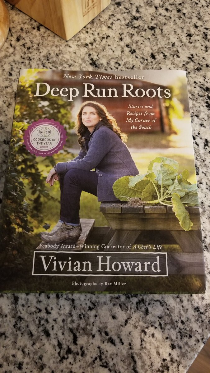 trmusic's tweet photo. totally psyched! to find my copy of #DeepRunRoots at my local @LowesFoods (Thanks!!) and can't wait to get cooking! @chefandthef @chefsouth https://t.co/UHhro3WQun