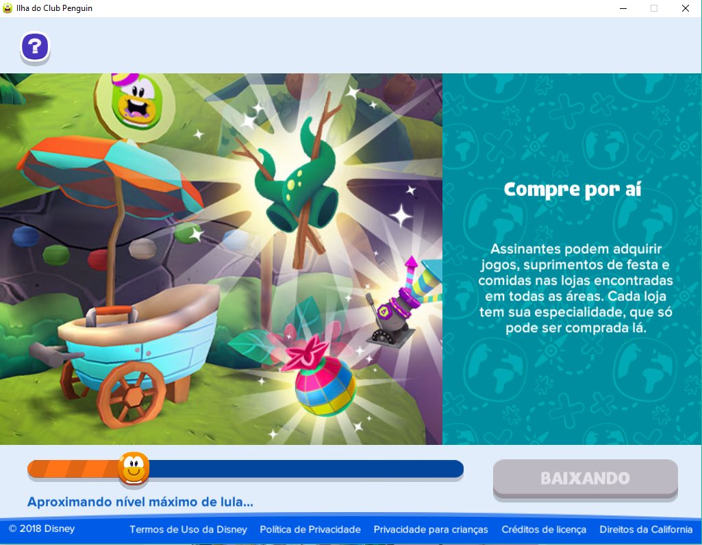 PF_ICP's tweet photo. Atualização 1.10.2 chegou ao PC! 
Liguem os motores, assoprem a entrada LAN dos seus roteadores e vamos nessa! #ClubPenguinIsland 🎉 -L https://t.co/JmKiBFpnoC