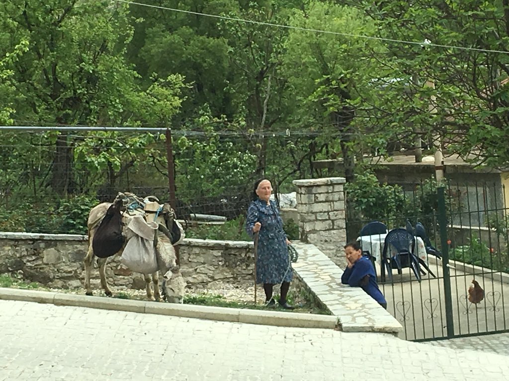 Carolyn_on_X's tweet photo. On #worldheritageday I have been in &amp; around the @UNESCO #worldheritage site of #Gjirokastër #Albania #travel #labova https://t.co/T04E9wonTv