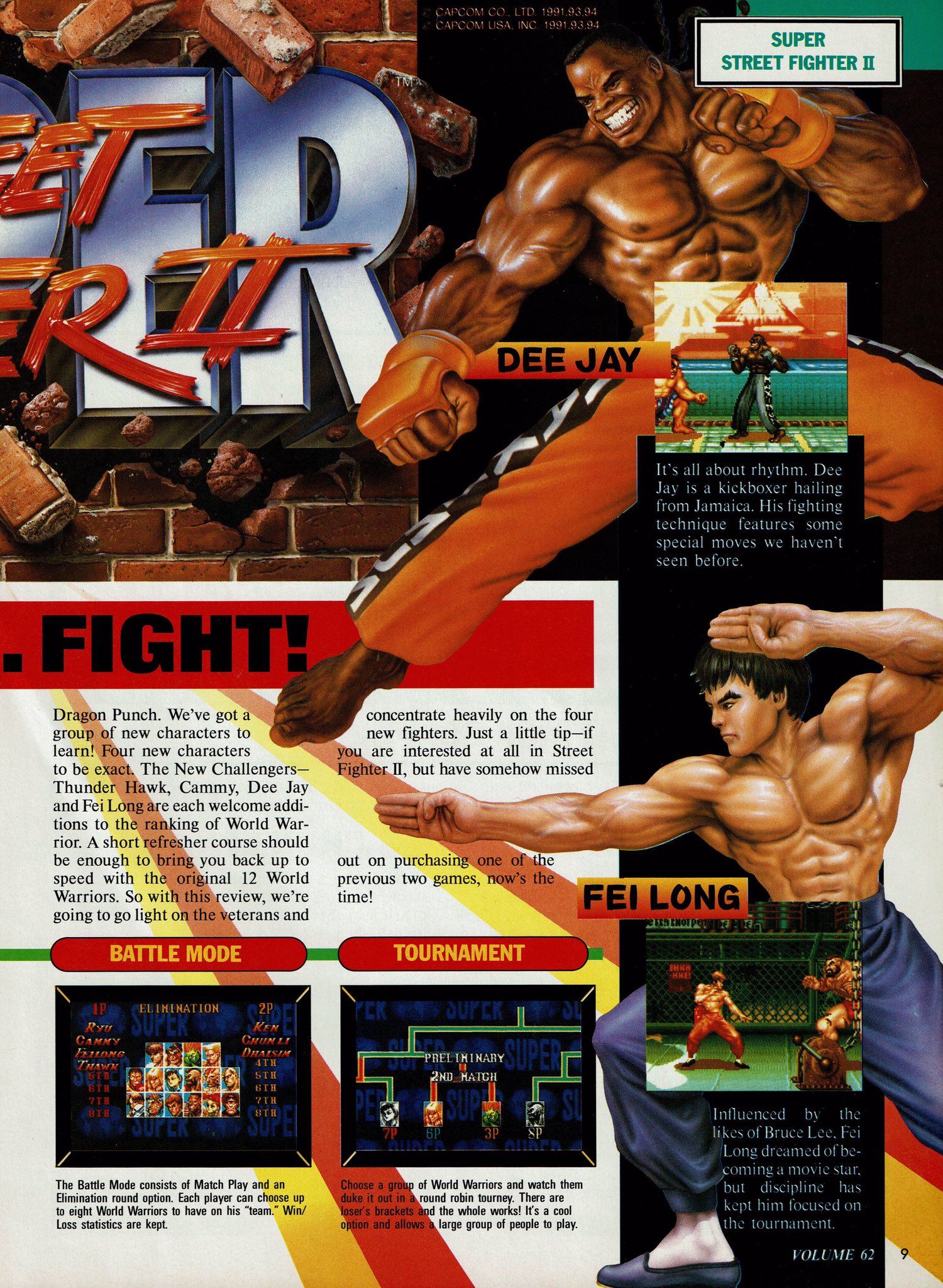 VideoGameArt&Tidbits on X: Super Street Fighter II Turbo - promotional  image (arcade) 1994.  / X