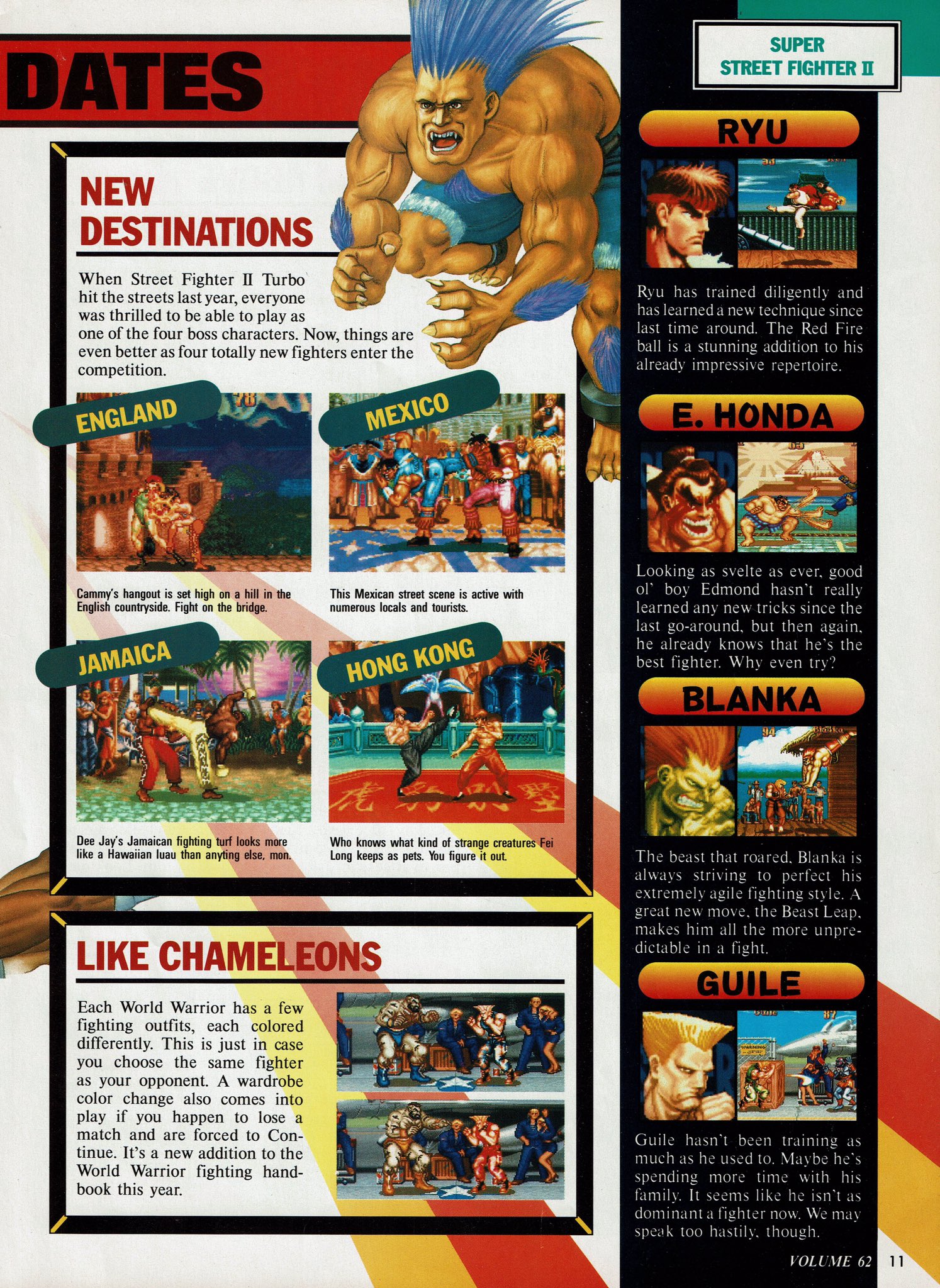 VideoGameArt&Tidbits on X: Super Street Fighter II Turbo - promotional  image (arcade) 1994.  / X