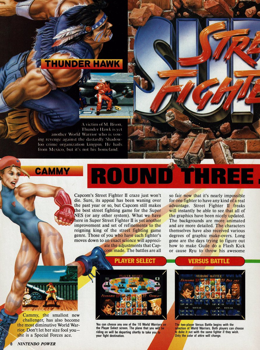 Nintendo Power: Volume 62 - Super Street Fighter II coverage
