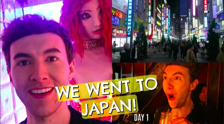 markyyupdates's tweet photo. Mark’s first day in Japan looked amazing! Check it out in his new vlog: https://t.co/zkn7bE70zV https://t.co/uZfUhTDi2M