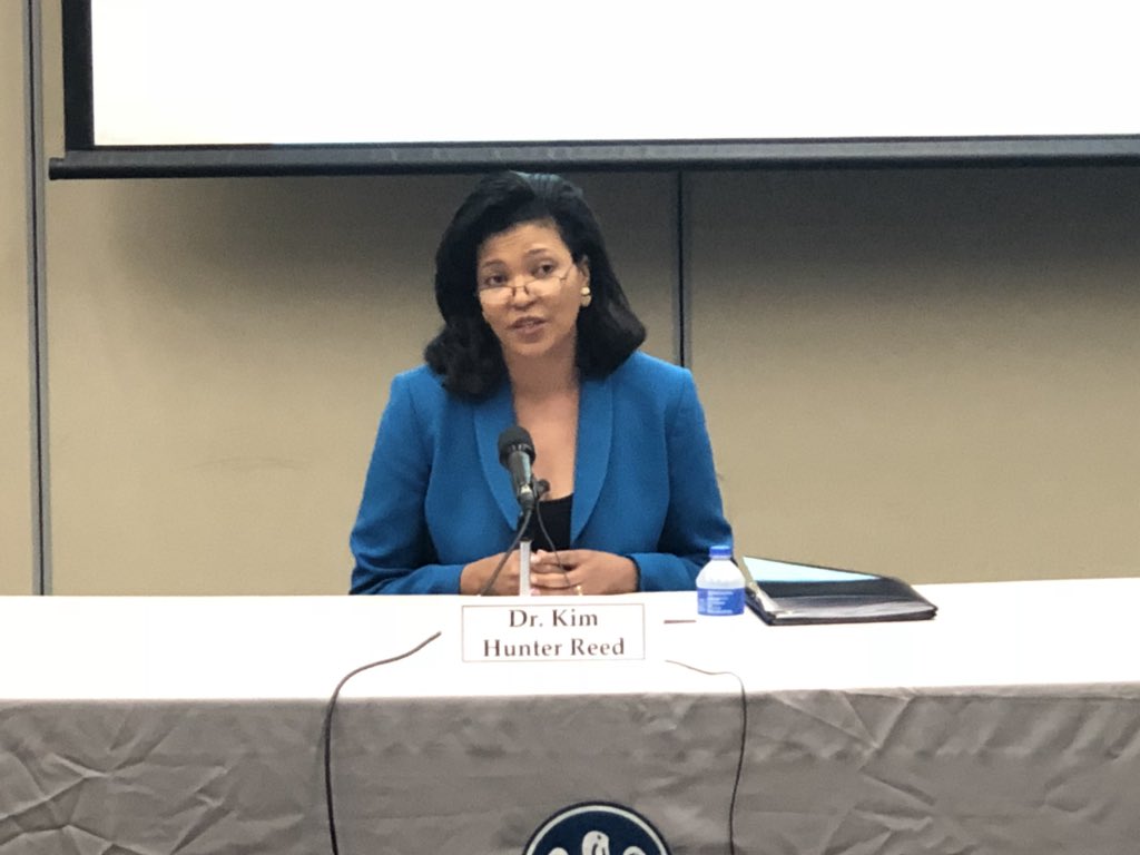 LA_Regents's tweet photo. We are honored to have Dr. Kim Hunter Reed (@KimHunterReed) as Louisiana’s 9th Commissioner of Higher Education! #ElevateLouisiana #LaLege #LaGov https://t.co/wuOnhPu0rR