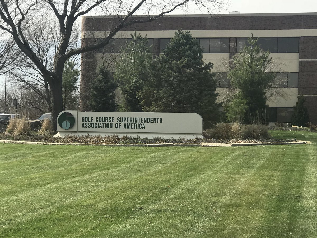 TheSavageMitch's tweet photo. Another amazing trip to “HQ” in the books. Special place that embodies and promotes everything that has helped me (and many others) along the journey. Thank you, @GCSAA and @NufarmUSTurf for everything! #EXCELLeadership https://t.co/mtxaCbzRYf
