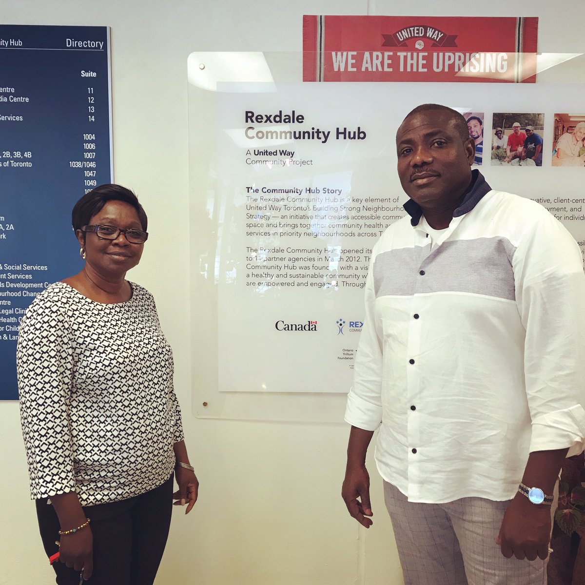 FinchWestLRT's tweet photo. #RexdaleCommunityHub is home to integrated health, social, legal, employment, and cultural services. The frontline staff believe the @Metrolinx #FinchWestLRT will strengthen the community’s connections & accessibility to important services @UWGreaterTO @TorontoESS @TorontoComms https://t.co/tjnAhl9lGO