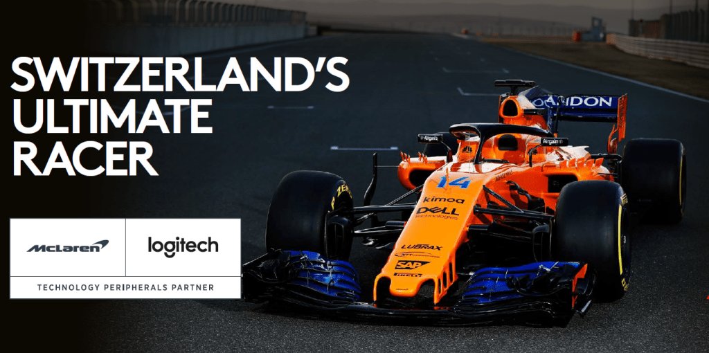 Expertistan_com's tweet photo. Switzerland's Ultimate Racer (powered by Logitech G &amp; McLaren) https://t.co/A0kJQRGpIp https://t.co/jMB4YF1VWL