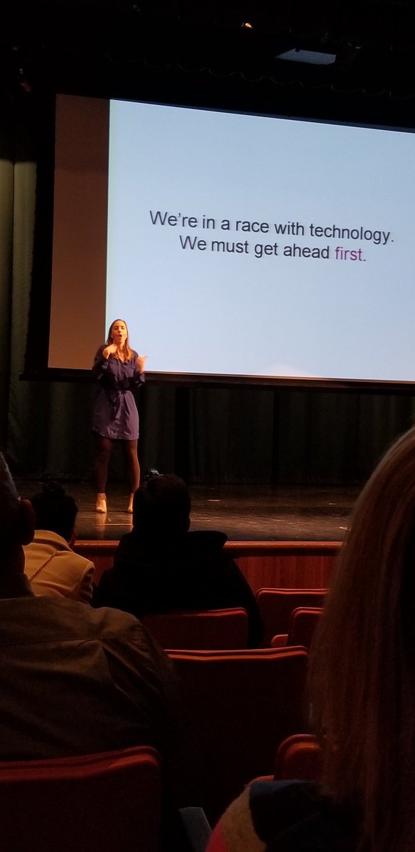 Keith_Delk's tweet photo. "We're in a race with technology. We must get there FIRST."

Who's up for the challenge? See you on the frontier everyone!

#breakingbarriers #deafmediasummit2018 @deafmediasummit https://t.co/eEkxyEMqGN