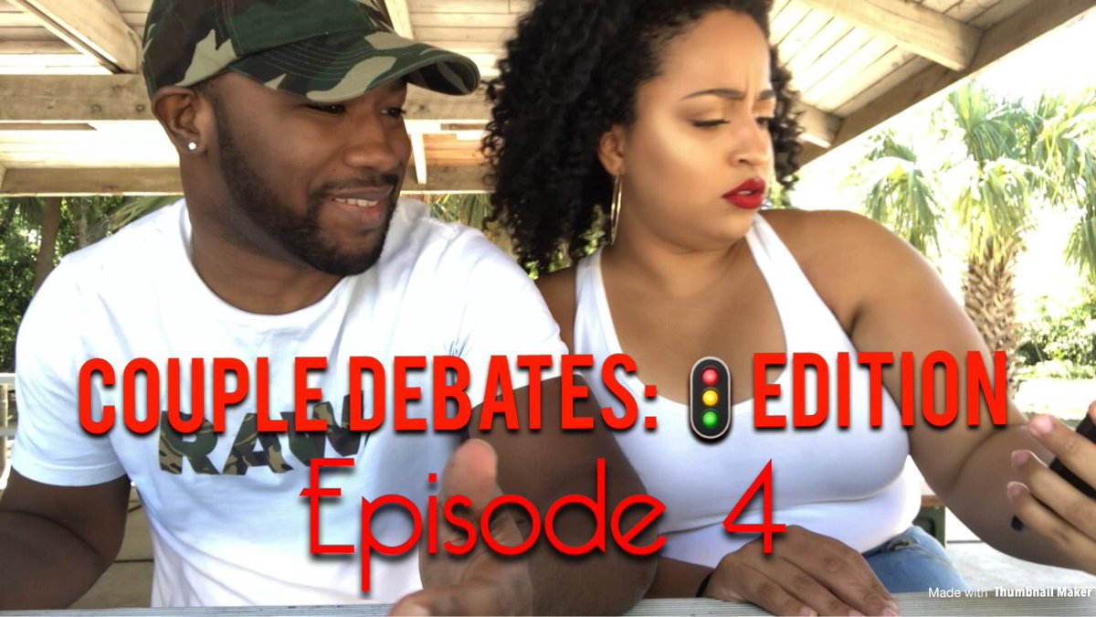 Angie__James's tweet photo. #TUNE in today@ 7pm EST for the 4th episode of Couple Debates: Stoplight Edition!!! Today’s video is a #SPECIALEDITION!!! Make sure to hit That link IN OUR BIO in the meantime #BlackLove #CoupleGoals #youtuber #Love #WednesdayWisdom  #Comedy  #Goals #Miami #Subscribe #beauty https://t.co/scGjnyfG9I