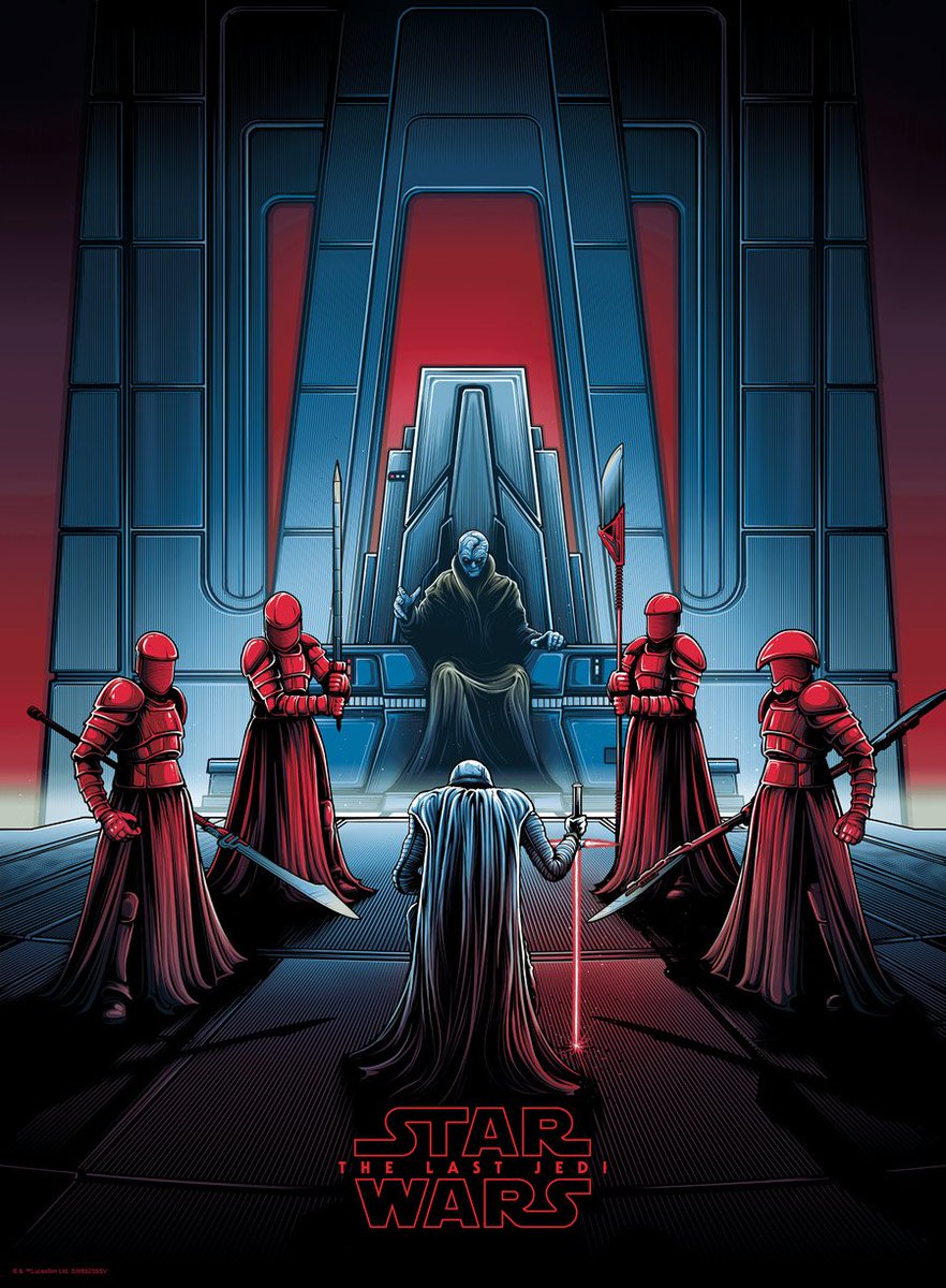 starwars's tweet photo. Find out how you can get a limited edition screen print (plus NEW color variants) of @Danmumforddraws Star Wars: #TheLastJedi art. https://t.co/HOBgvwZFNZ https://t.co/6XwRBzMIzO