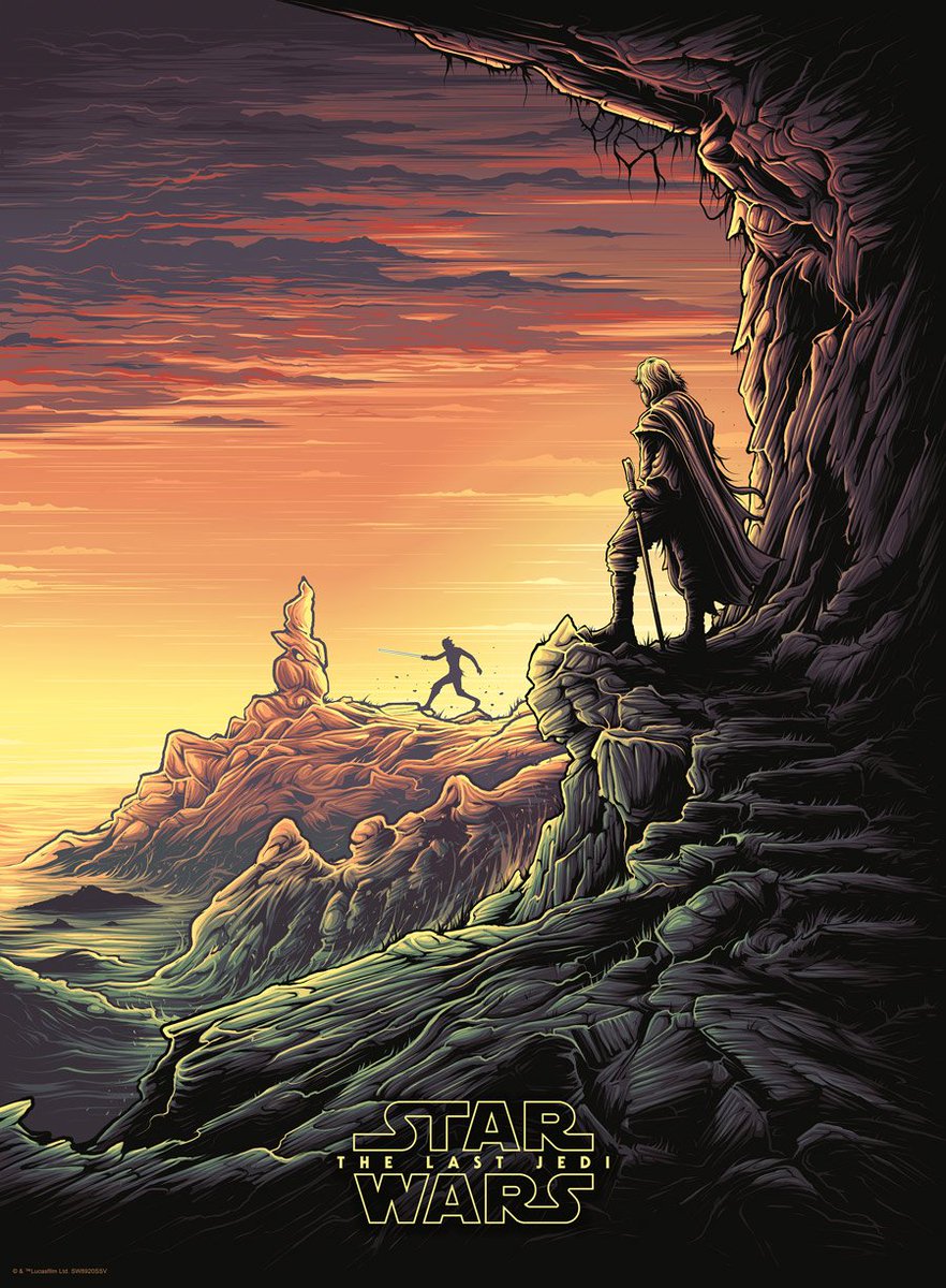 starwars's tweet photo. Find out how you can get a limited edition screen print (plus NEW color variants) of @Danmumforddraws Star Wars: #TheLastJedi art. https://t.co/HOBgvwZFNZ https://t.co/6XwRBzMIzO