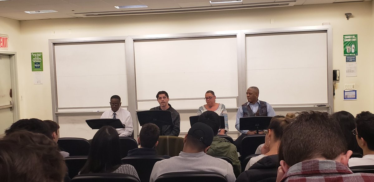 jillmarette99's tweet photo. Had a great time watching @thefortunesoc #TheCastle play at @BaruchCollege in Eric Krebs theater class with @samrivera1111 and our founder David Rothenberg and the amazing cast! #FreetoB #ReentryHousing #CJreform https://t.co/zrDJ9zz9Kq