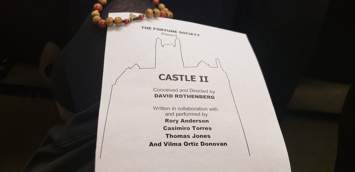 jillmarette99's tweet photo. Had a great time watching @thefortunesoc #TheCastle play at @BaruchCollege in Eric Krebs theater class with @samrivera1111 and our founder David Rothenberg and the amazing cast! #FreetoB #ReentryHousing #CJreform https://t.co/zrDJ9zz9Kq