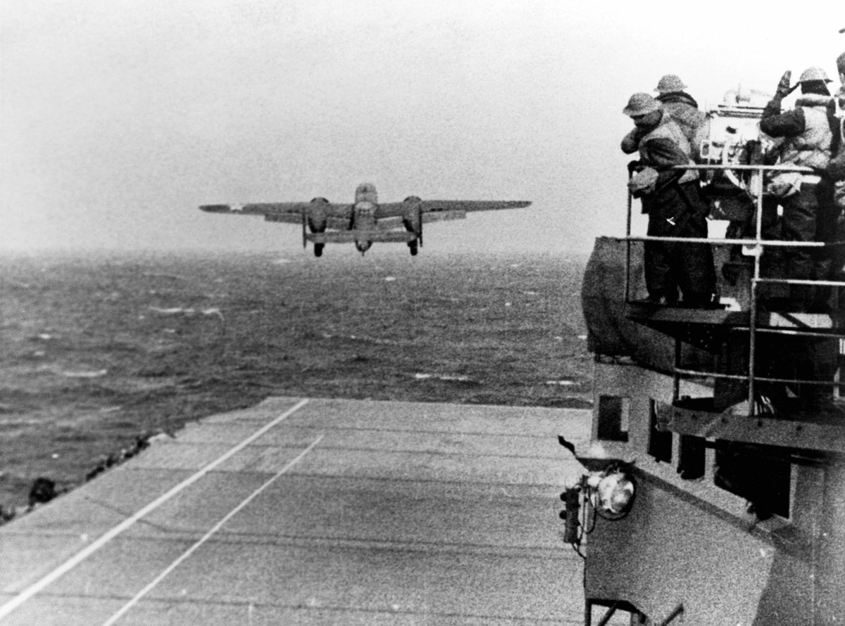 CavasShips's tweet image. 76 years ago: the #Doolittle Raid on #Japan, one of the most innovative and daring military operations ever undertaken. LtCOL Richard &quot;Dick&quot; Cole, 102, Doolittle&apos;s copilot and seen here last November, is the last survivor. To Those Brave Men! en.wikipedia.org/wiki/Doolittle…