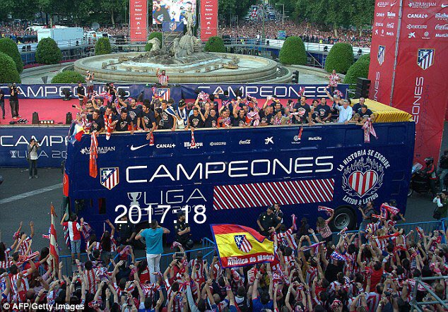 AtleticoFC_'s tweet photo. First league title for atletico with a 4-1 drumming tonight! Thanks to the coaching staff players and most importantly the fans for driving us on this season #vamosatletico @EgertonYouth #powerplay https://t.co/W1DE8Ufzpg