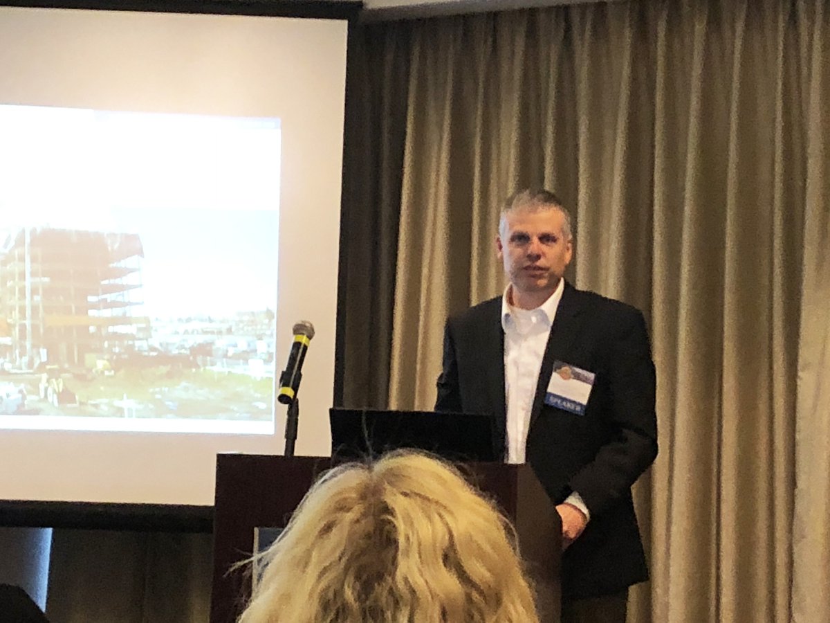 pbsusa's tweet photo. PBS' Rich Darland presenting the Vancouver Waterfront Park project at the APWA Washington Spring Conference. #APWASpringConference #APWA @APWAWA https://t.co/1snFZ6C8if