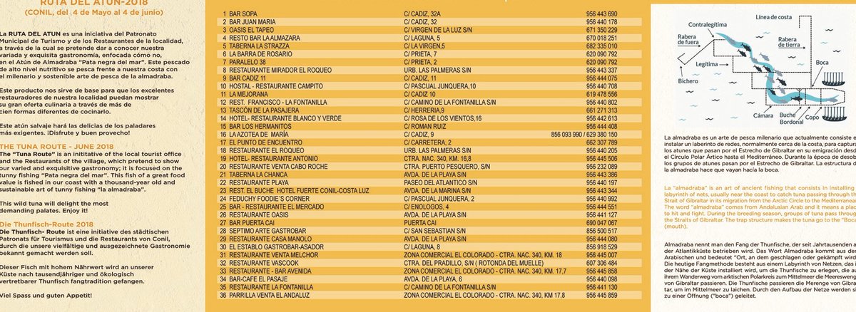 Conil_Turismo's tweet photo. Las cartas de estos restaurantes en #Conil te ofrecerán del 4 de mayo al 4 de junio ...300 formas de comer #atún #rojo de #Almadraba https://t.co/NNxJ3DbFtB