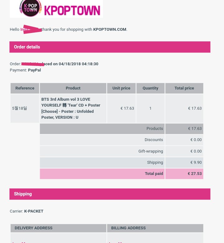 SmolRapperBoi93's tweet image. My First pre-order ever, I think. It&apos;s happening!! ❤✌👑 [#BTSArmyMom ]

#TEARreceipts #BTS #IStanSevenKings @BTS_twt