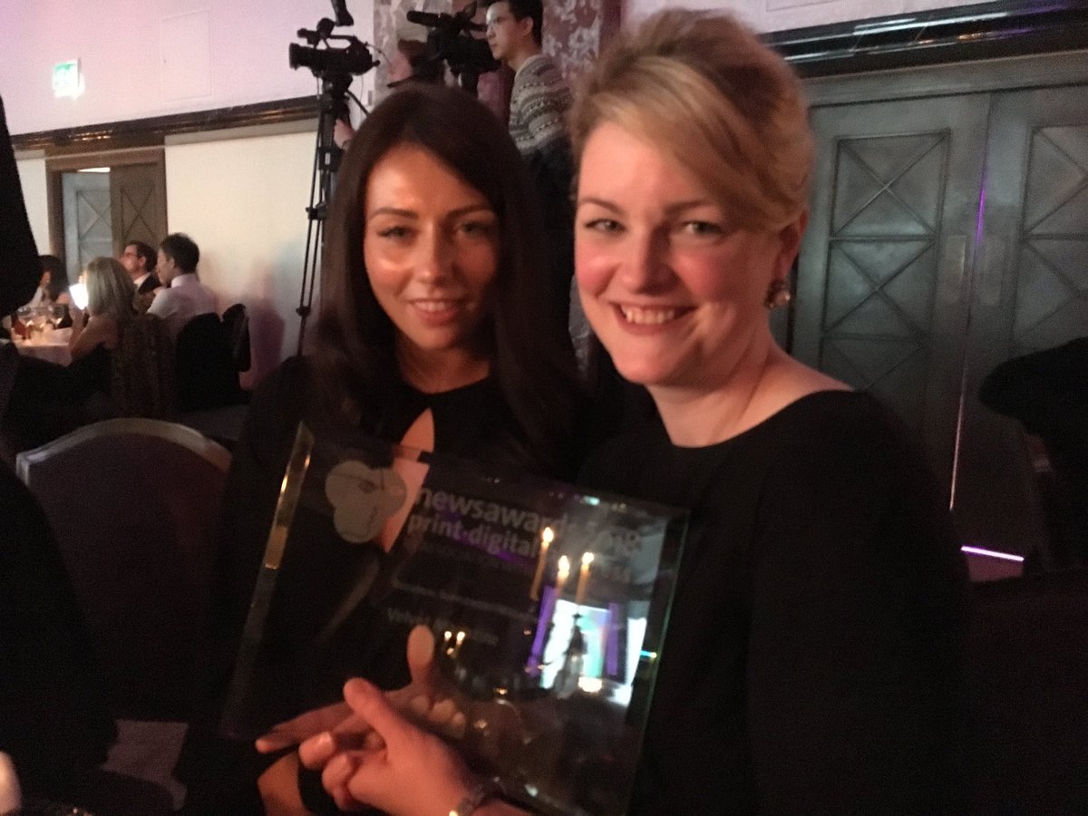 Paul Brackley (@paulbrackleyci) on Twitter photo And our <a href="/velvetmag/">Velvet Magazine</a> has won Regional Magazine of the Year! Two brilliant awards for <a href="/IliffeMedia/">Iliffe Media</a> at the #newsawards2018 - congratulations to these two for all their hard work And our <a href="/velvetmag/">Velvet Magazine</a> has won Regional Magazine of the Year! Two brilliant awards for <a href="/IliffeMedia/">Iliffe Media</a> at the #newsawards2018 - congratulations to these two for all their hard work