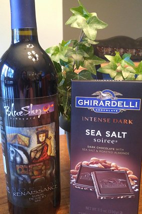 ItsCriminalbwb's tweet photo. With aromas of blackberries &amp; dark cherries, the Blue Sky Norton Renaissance, a port-style dessert wine, is perfectly paired with dark chocolate. It’s a superb ending to any meal. #WednesdayWineoftheWeek #ItsCriminalbwb https://t.co/fO6Qk0YZVc