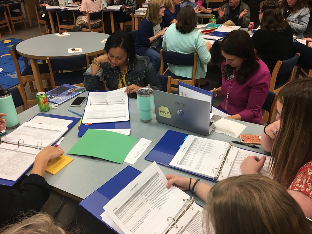 KristaCHolland1's tweet photo. The Cookie Face Minute to Win it Challenge before digging into the new ELA standards- reviewing the Impact Documents across grade levels #FlexibleFaces #FocusedMinds @AndersonElem @NewHanoverCoSch @barron1013 @brandy_metzger @stefane_beddard @tsmarkley https://t.co/DAp8qneiil
