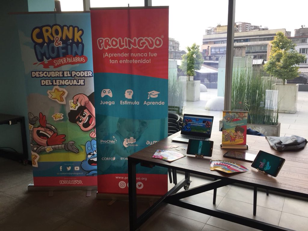 prolinguo_cl's tweet photo. Presentes en el Ed-Tech Demo Day 💪🏻 Puede visitarnos desde las 18:30 en monjitas 565 y conocer las Startups que están revolucionando la industria educativa 🎓❤️ #EdTech #startupchile #Corfo https://t.co/OYA3mPYOtS