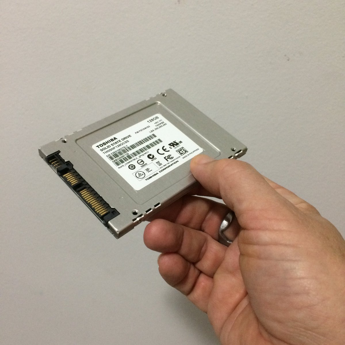 My first hard drive in 1993: 340 MB, 6 Mb/s, 3,600 RPM, MTBF 150,000 hrs. $350 new. "Old" hard drive 25 years later: 131,072 MB, 6,144 Mb/s, no moving parts, MTBF 1,500,000 hrs. About $35 on eBay.