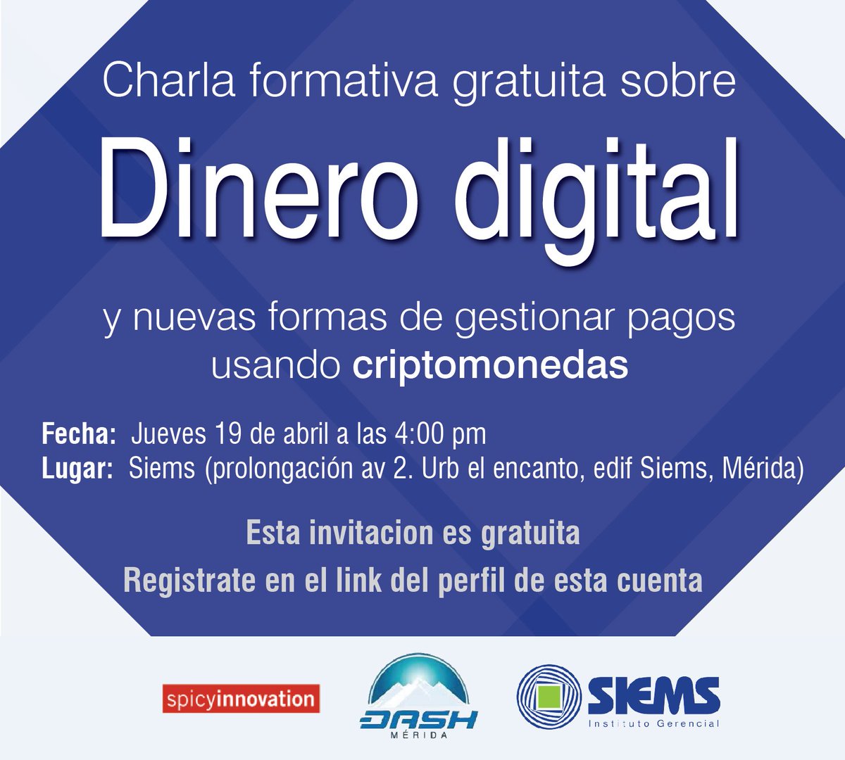 DashMerida's tweet photo. Eres emprendedor? Registrate aquí https://t.co/w7YIM3BRPu … https://t.co/eyiY2CBxJH