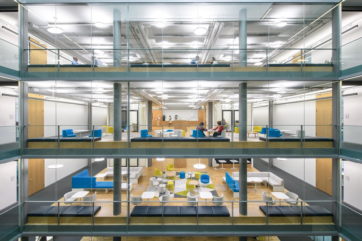 WaldmannGroup's tweet photo. Bayer Basel is an international Life Science Hub for @Bayer To create contemporary #lighting conditions during this renovation project, Bayer uses #biodynamiclighting solutions by #Waldmann. Read more: https://t.co/4sC4mJUH39 #humancentriclighting #socialighting https://t.co/xT4dSMKRyJ