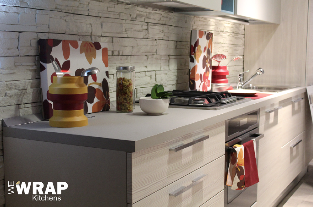 wewrapkitchens's tweet photo. Vinyl Kitchen Wraps are incredibly hard-wearing, easy to clean and are scuff and stain resistant. Available in Matte, Gloss and wood grain effects. Add a little colour to your tired kitchen. Now you're cooking. Visit https://t.co/z6KcCcsCYf / #KitchenWraps #KitchenWrapping https://t.co/jx7ftLwh0J