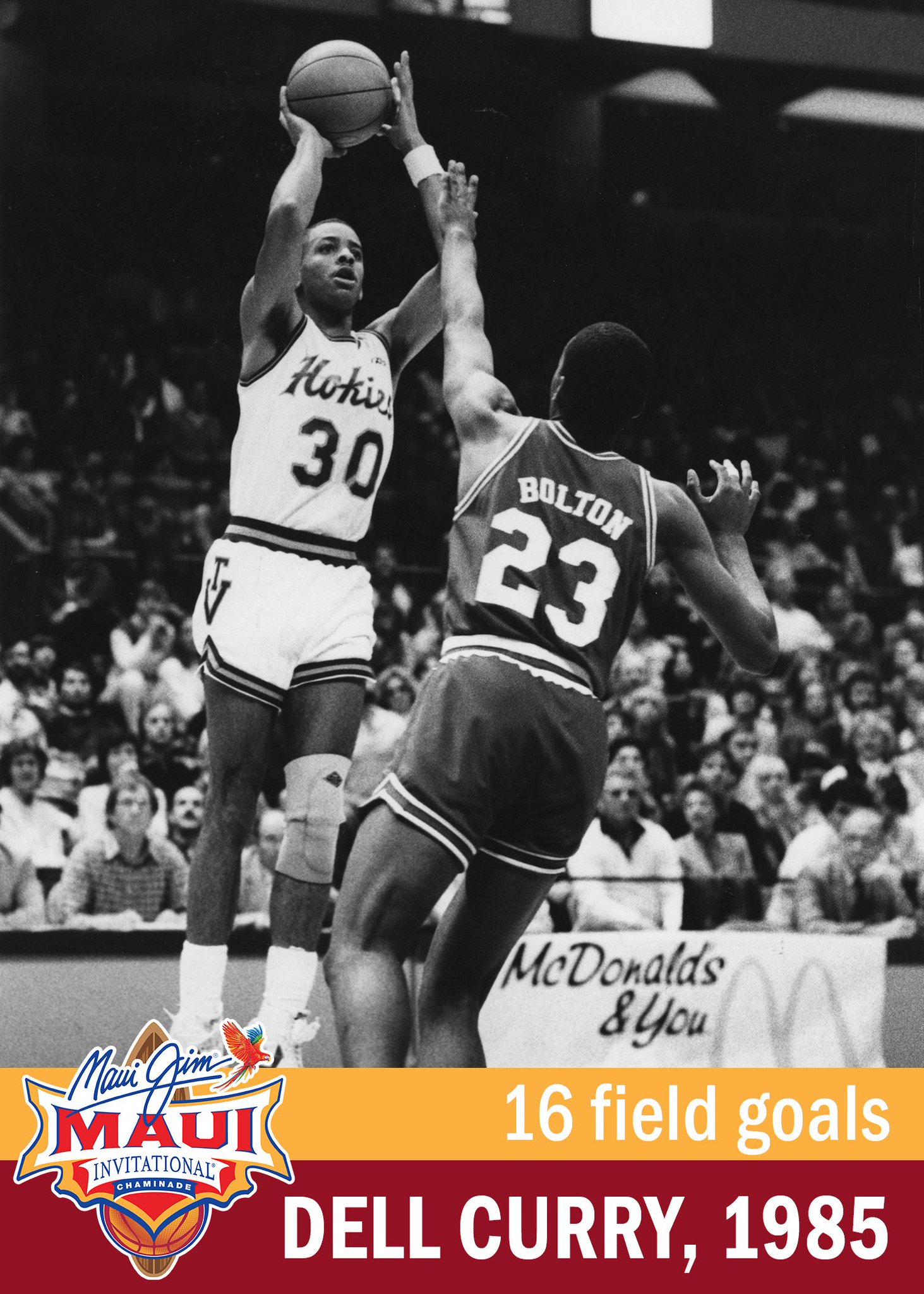 dell curry vt jersey