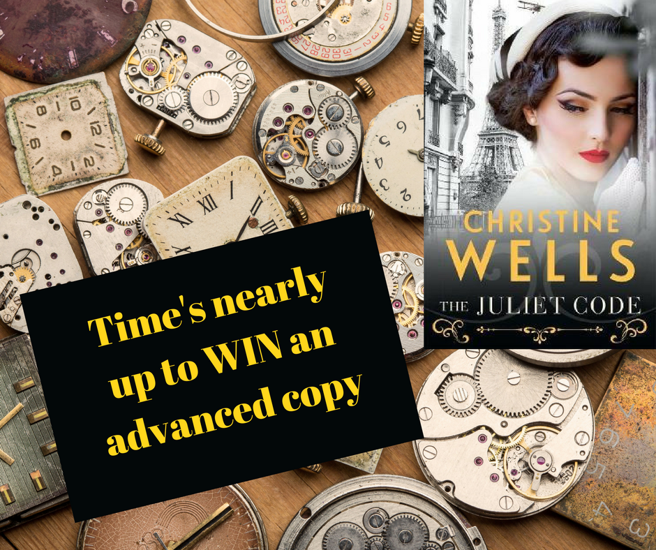 ChristineWells0's tweet photo. Less than 12 hours to go to post your favourite female spy and why, so keep all those fabulous posts coming. Can't wait to choose two winners to send the last of my advanced copies to! #getposting #femalespies #thejulietcode https://t.co/AJAb0B8C27