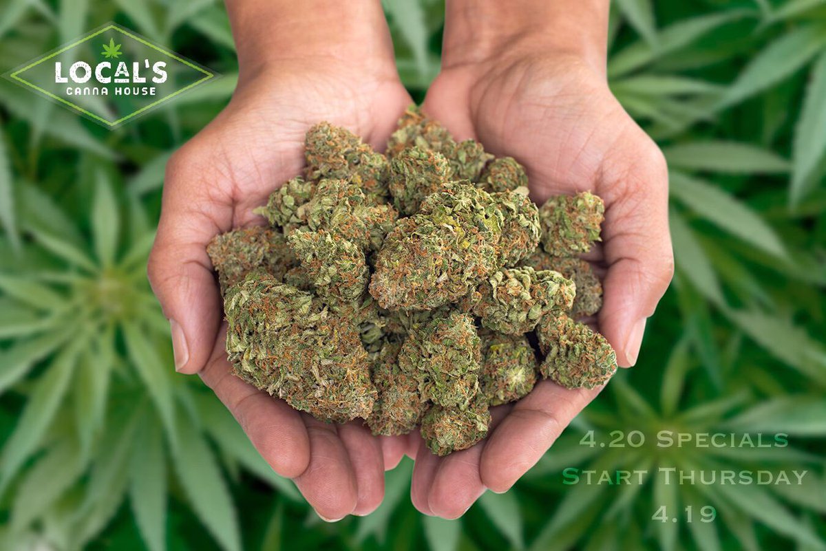 Who’s ready for 420?!
🙋🏻‍♀️ 🙋🏼‍♂️ 🙋🏼‍♀️ 🙋🏾‍♂️ 🙋🏽‍♀️
Locals has everything your green heart desires. Specials start Thursday, April 19th. . 
.
NO LIMIT ON PRODUCT PURCHASES 
.
Open normal hours 8am - 11pm
.
#i502 
#smokelocals #cannabiscommunity #420