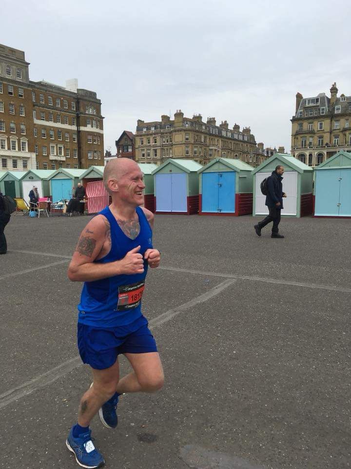 Smugglers16's tweet photo. Our amazing breakfast chef ran Brighton marathon in just over 3 hrs at the weekend! ........ and then had to walk an hour and 15mins back to the car 😂😂. https://t.co/4TKxEeMXZW