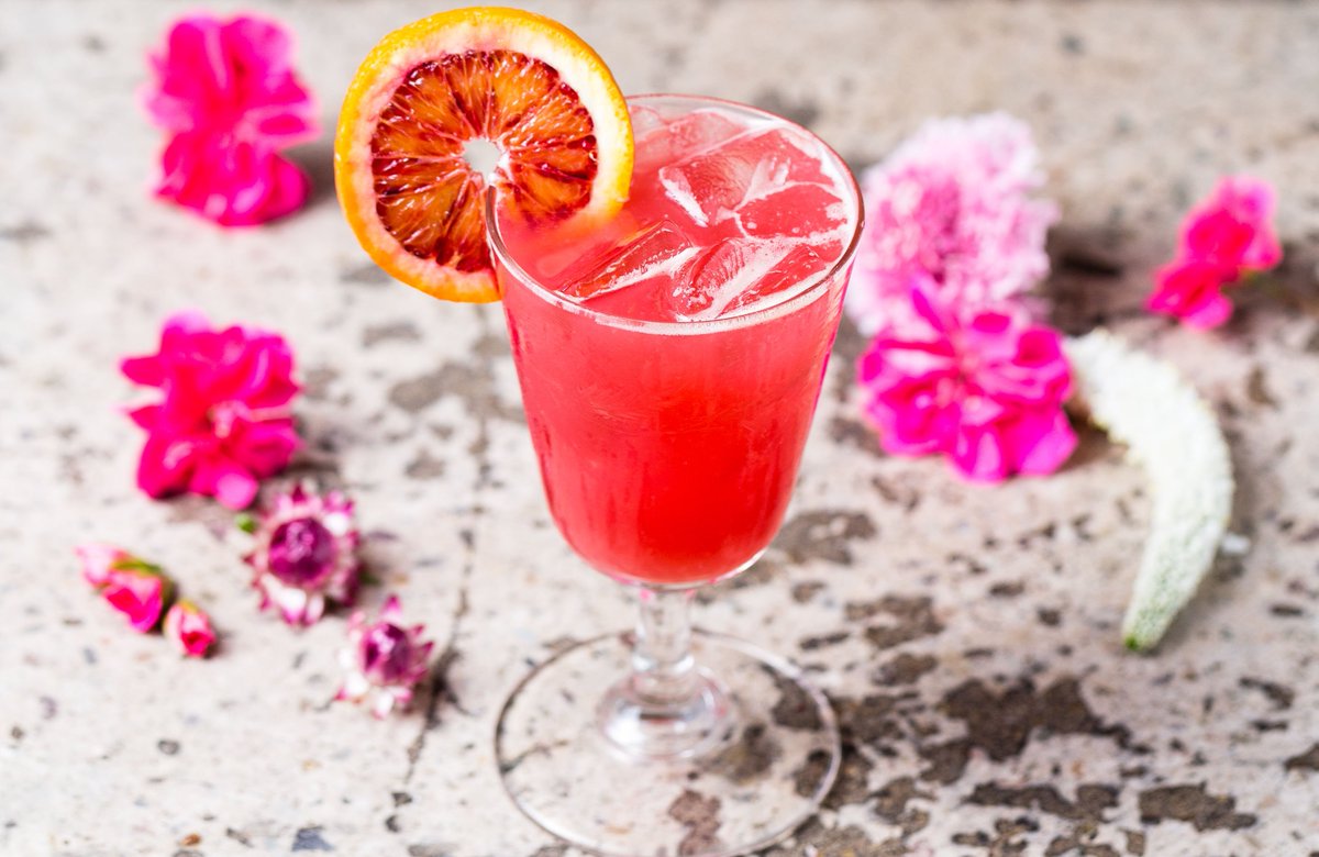 No Super Bloom this year? No worries thanks to these floral cocktails from One Door North. bit.ly/2JYBlIw <a href="/OneDoorNorth/">One Door North</a> #cocktails