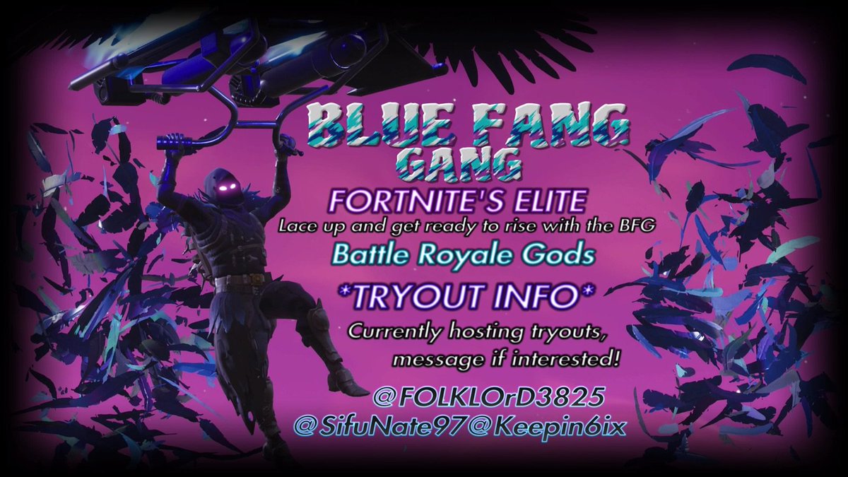 RaShadSmith95's tweet photo. I’m part of a Fortnite clan we’re a bunch of players who all have the same goal and that’s be the best and take this game hella far! No assholes or racism just cool vibes coach-ability and hard work! If your interested comment or message me your psn for a tryout nothing to hard https://t.co/6JO4ytAdEA