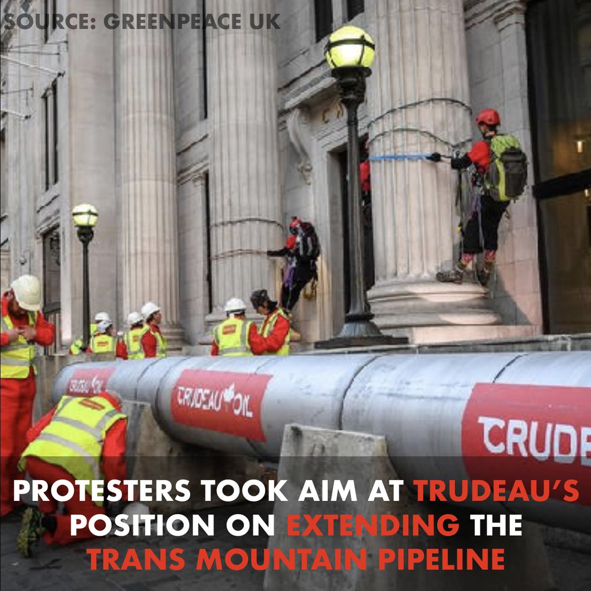 AbootNews's tweet photo. Trudeau Protested Over Pipelines
#cdnpoli #canpoli #ndp #cdnleft #goc #kindermorgan #transmountain #pipeline #firstnations #trudeau #alberta #britishcolumbia #canada #politics #JustinTrudeau https://t.co/gDTE5yPtYH