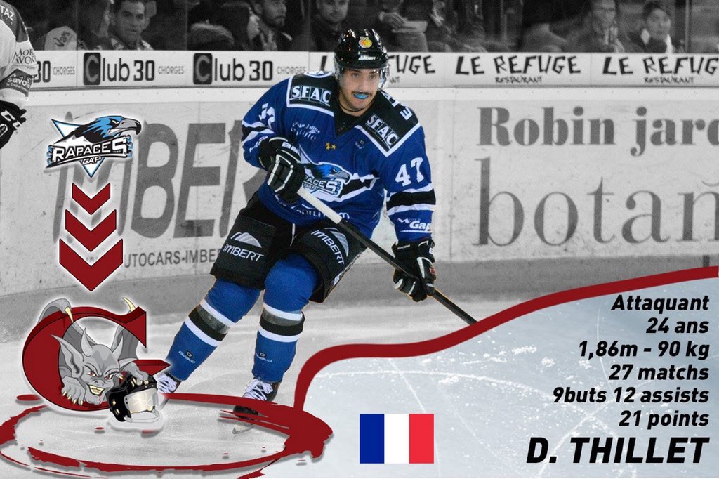 propulsion_HKY's tweet photo. Congrats to our client Dimitri Thillet (@Dimitri_Thillet) for signing with the @LesGothiques for the 2018-2019 season. 👏
✅ 2 x @LigueMagnus Champion.
✅ 2 x League Cup Champion.
✅ 2018 All-Star Game.
✅ 😈
#Magnus 🇫🇷 https://t.co/8uuGztr6jC