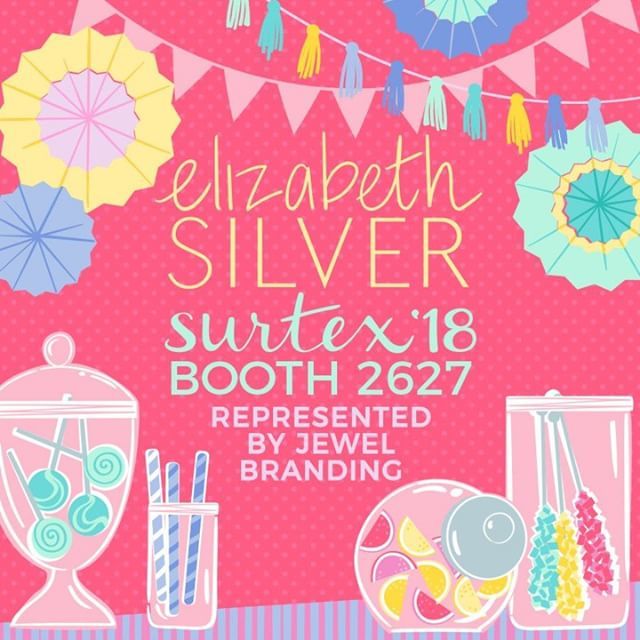 esilverdesign's tweet photo. It's @Surtexshow time, people! My agents @jewelbranding will be showing my portfolio at book 2627, so make an appointment now if you're a buyer who's interested. If I was doing my very own booth (2019, maybe?) I'd have hopes that it looked as festive as … https://t.co/g18xCkW3Dj https://t.co/jTihQ3gIiB